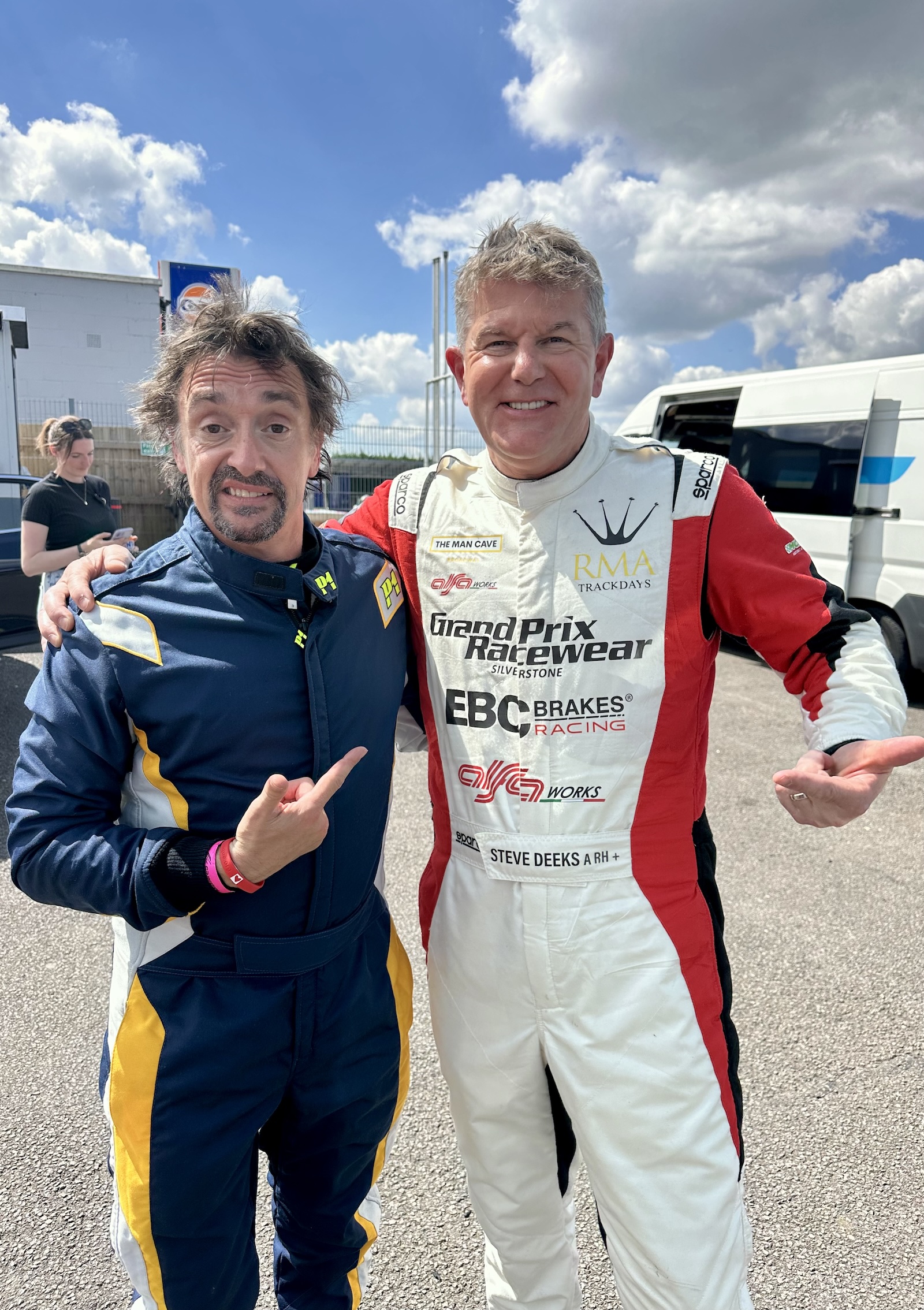 Hammond learns Silverstone GP